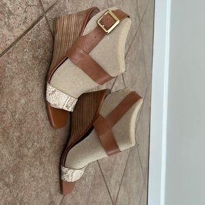 Franco Sarto wedge heels size 8.5